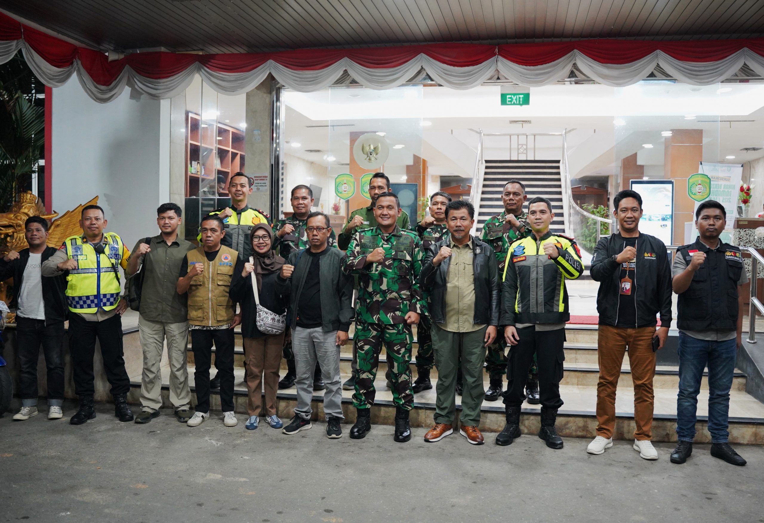 H-1, Jajaran Forkopimda Kukar Tinjau Kesiapan TPS di Kecamatan Tenggarong