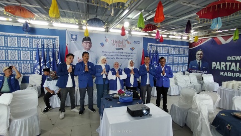 DPD PAN Lampung Selatan Hadiri Halal Bihalal Nasional Secara Virtual, Merayakan Kebersamaan Merawat Keberagaman”
