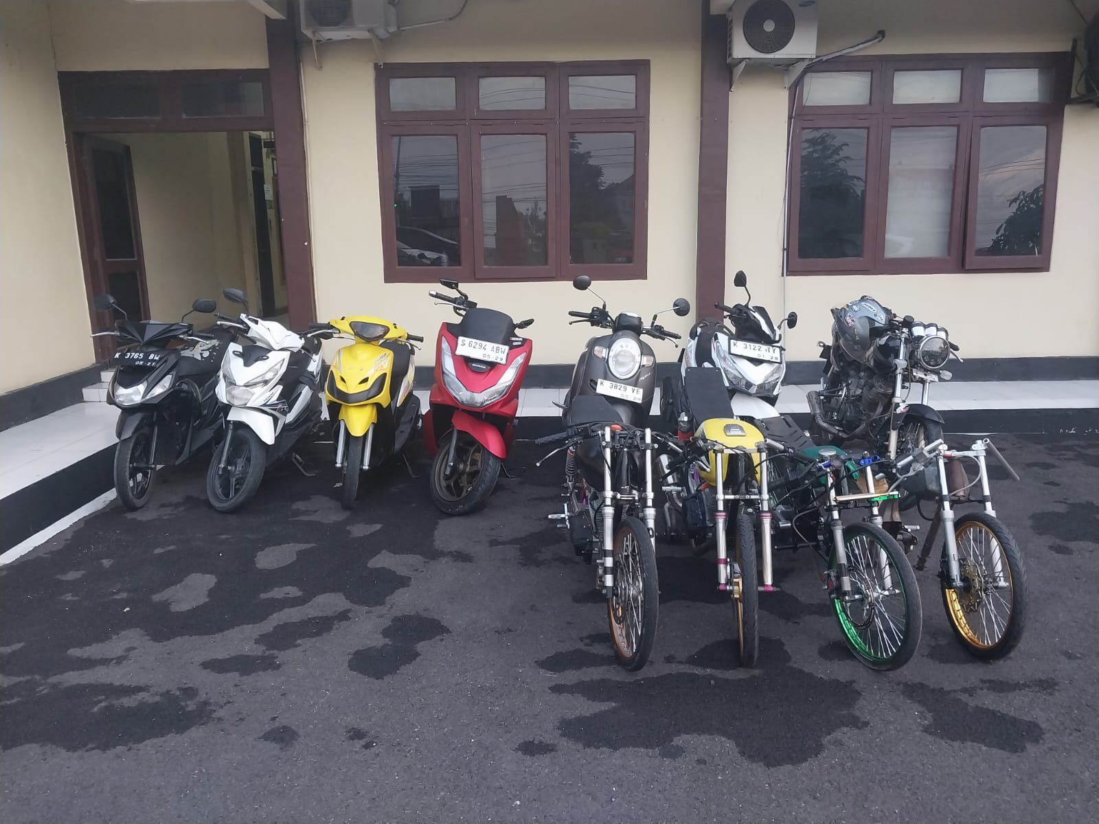 Polres Blora Gelar Operasi Penindakan Balap Liar, 27 Orang Diamankan