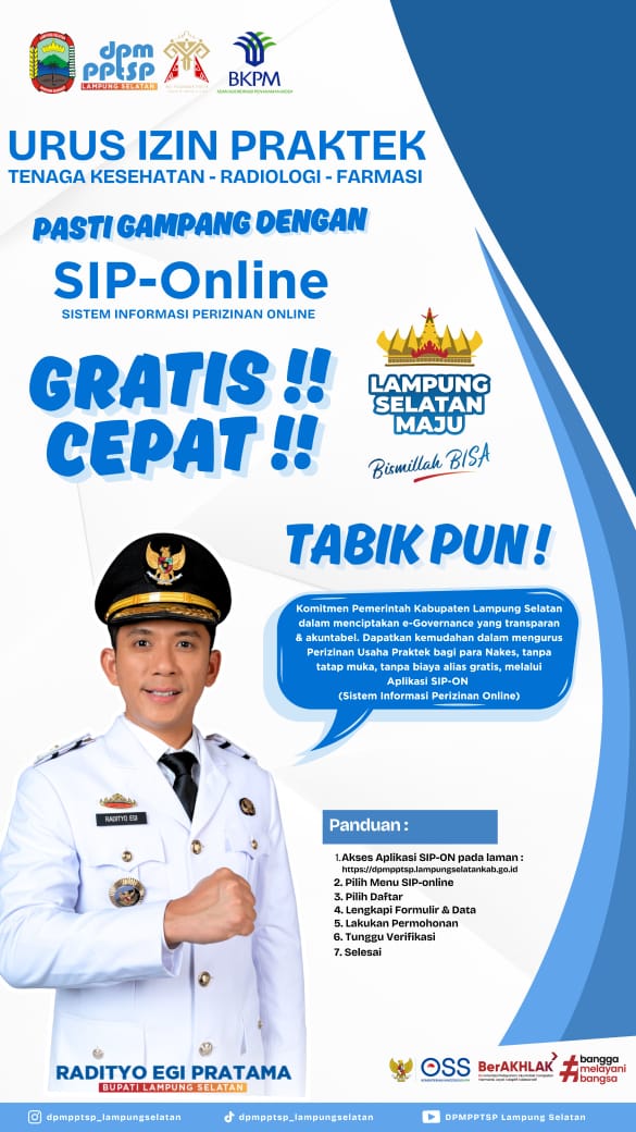 Luncurkan Aplikasi SIP-Online, Inovasi DPMPTSP Dukung Program Kerja 100 Hari Bupati Egi Layani Izin Praktek Nakes