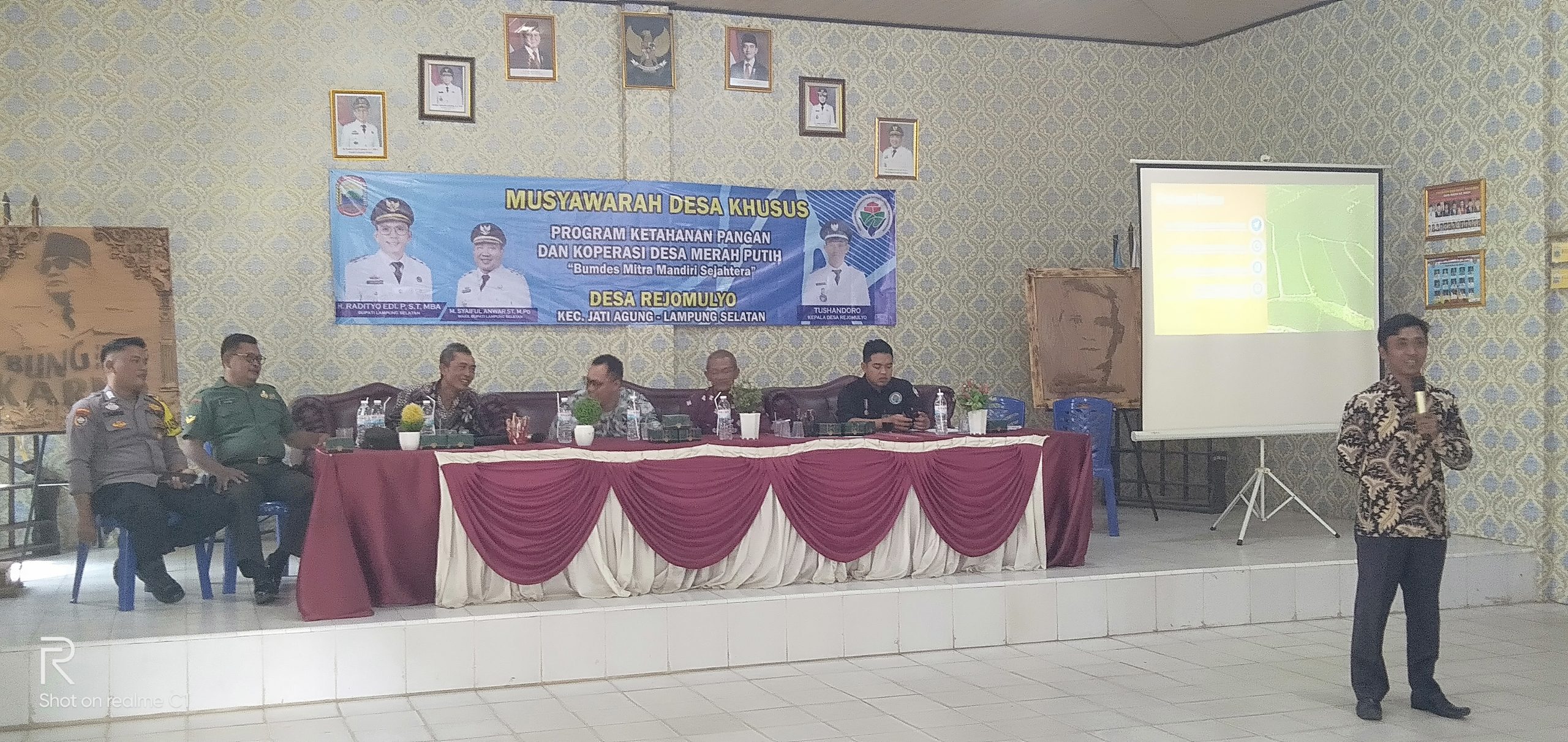 Pemdes Rejomulyo Musdes Bersama Bumdes Mitra Mandiri Sejahtera, Fokus Lumbung Pengeringan Padi Serta Budidaya Ikan Lele
