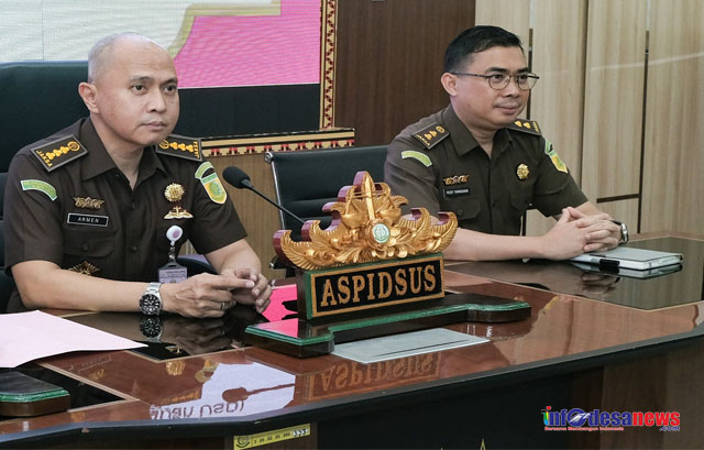 Kejati Limpahkan Penanganan Laporan DPP Kampud,”Terkait Tipikor 6 Proyek Dinas Pendidikan Pesawaran TA-2023 Ke Kejari