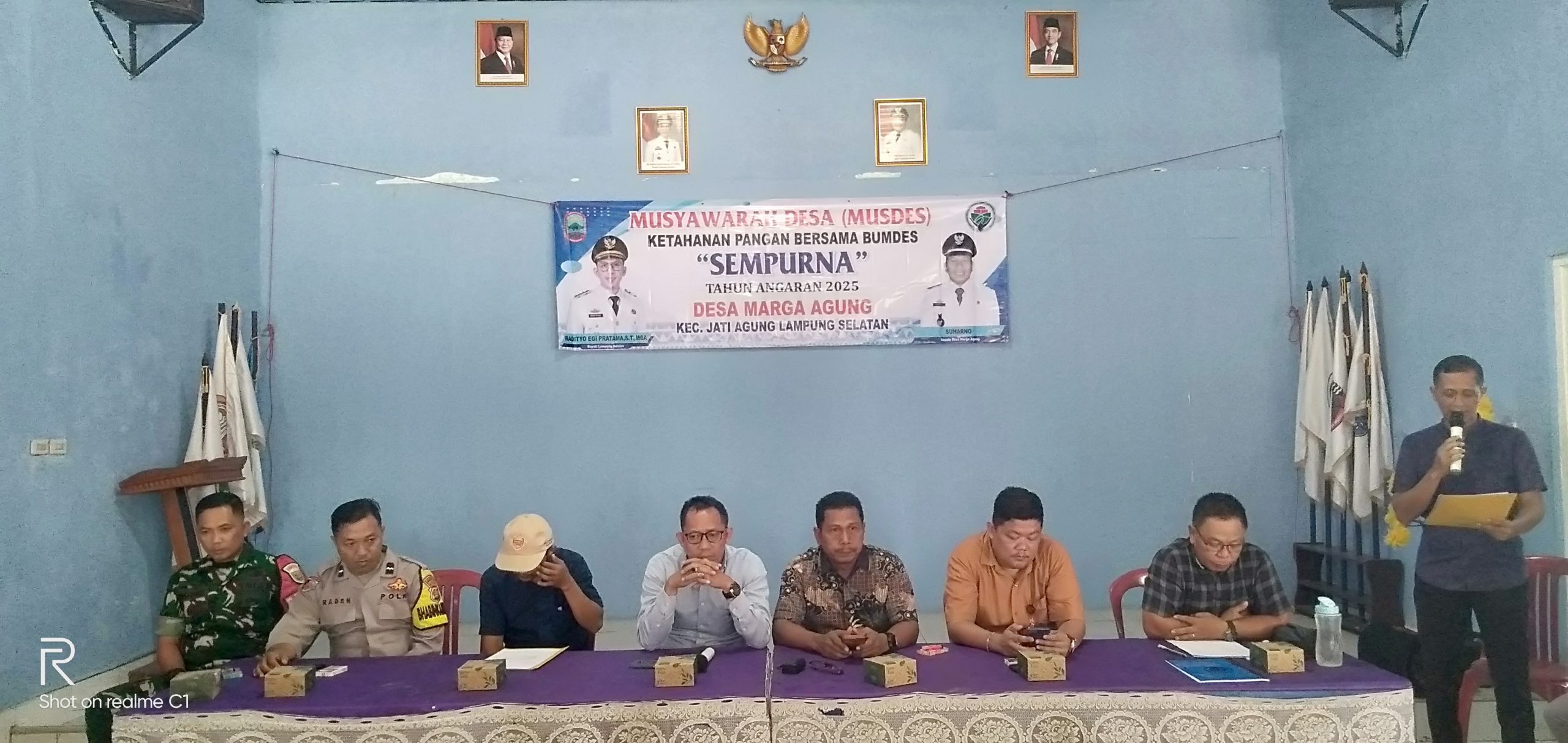 Pemdes Marga Agung Musdesus Bumdes Sempurna, Ketahanan Pangan Fokus Pada Program Nabati Dan Hewani