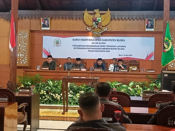 DPRD Kabupaten Blora Evaluasi LKPJ Bupati 2024, Soroti Capaian dan Tantangan Pembangunan