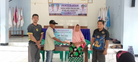 Pemdes Titiwangi Saluran BLT DD Ta-2025