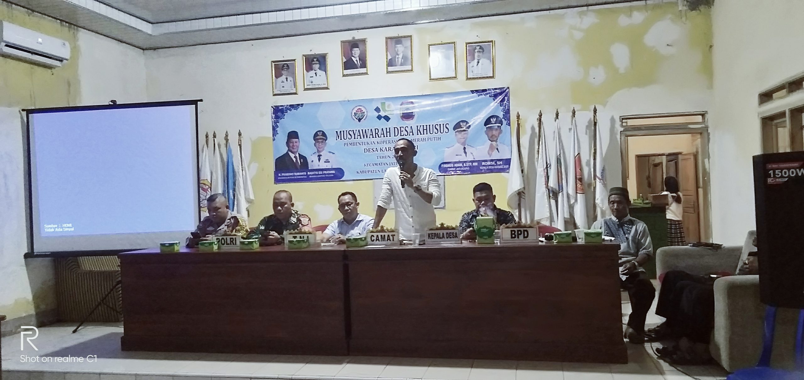 Pemdes Karang Sari Musdesus Bumdes Sinar Sari Jaya, Ketahanan Pangan Fokus Di Pengadaan Gabah Dan Budidaya Ikan Patin