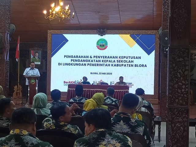 BKSDM Blora Lantik 143 Kepala Sekolah Baru, Mayoritas Hasil Rekrutmen Guru Penggerak