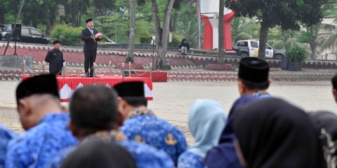 Wakil Bupati Lamsel, Syaiful Anwar: Pancasila Adalah Pemersatu Bangsa di Tengah Keberagaman.