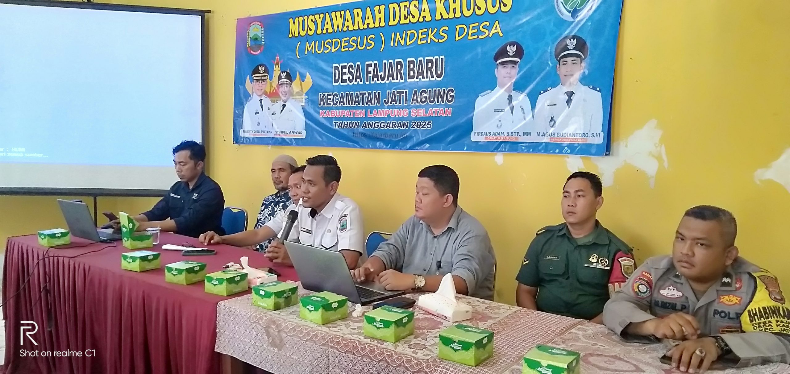 Pemdes Fajar Baru Musdesus Bumdes Madani,”Ketahanan Pangan Fokus Dibidang Pertanian