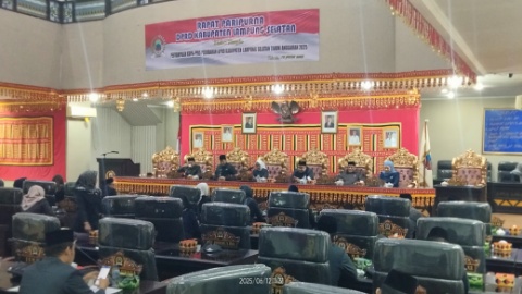 DPRD Gelar Rapat Paripurna Penyampaian KUA-PPAS Perubahan APBD Tahun Anggaran 2025
