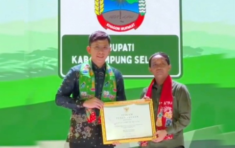Lampung Selatan Raih 6 Besar, Penghargaan Bergengsi dari Kementerian Kehutanan
