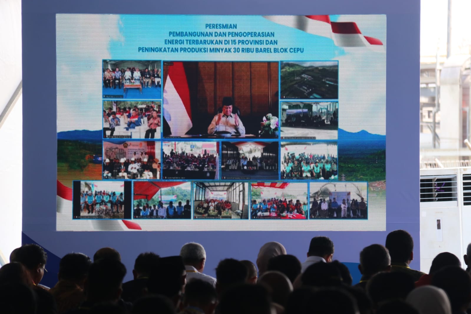 Bupati Blora Hadiri Peresmian Proyek Pengeboran Migas Banyu Urip Infill Clastic (BUIC) oleh Presiden Prabowo