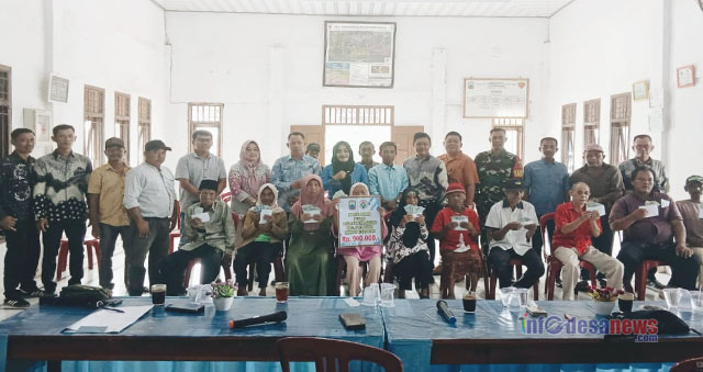 Pemerintah Desa Banjar Agung Salurkan BLT-DD Tahap II Tahun 2025