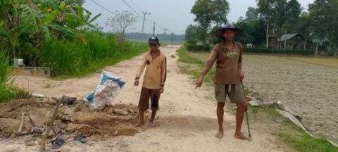 Sejak 1993 Tak Tersentuh Pembangunan, Jalan Penghubung Antar Desa di Waway Karya Lamtim Memprihatinkan