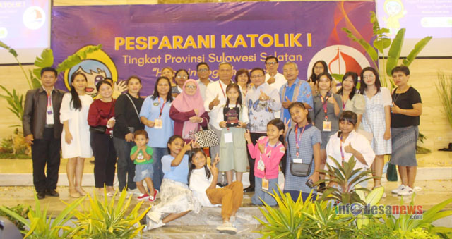 Kabupaten Maros Juara I Mazmur Anak pada Pesparani Katolik I Sulsel