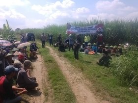 Warga Desa Nglangitan Kritisi Pengelolaan Petak 104 oleh CV Rimba Jati