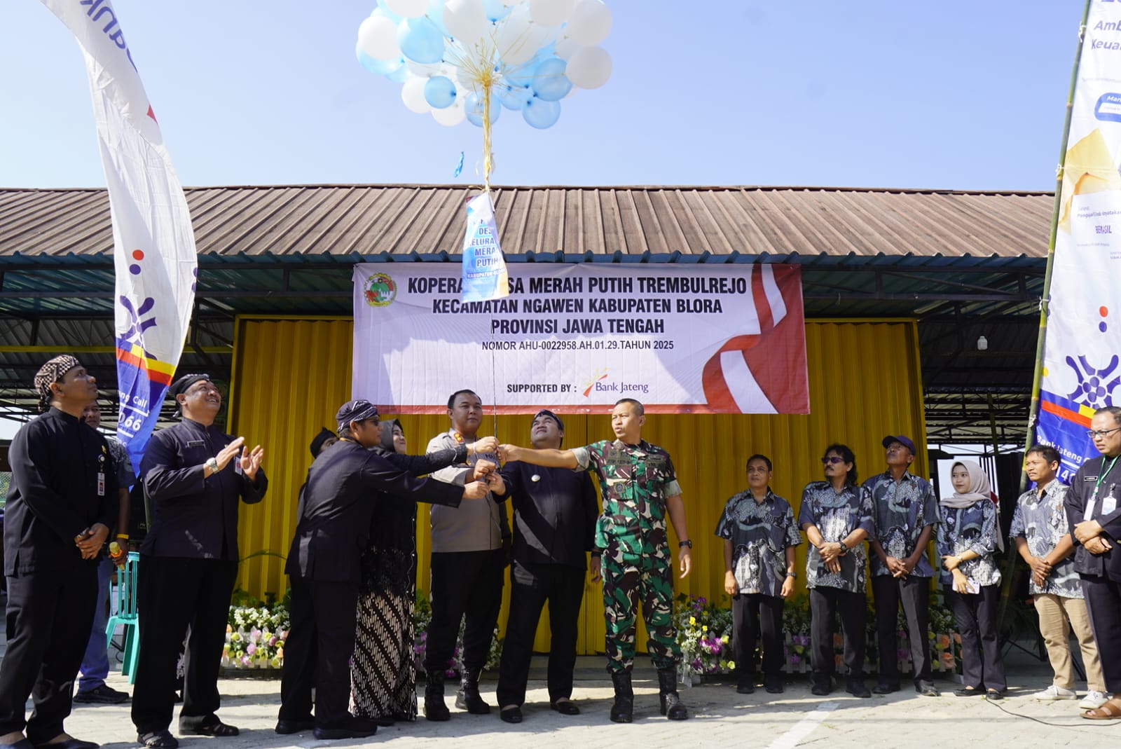Pemkab Blora Resmikan Koperasi Desa Merah Putih Jelang Hari Koperasi Nasional ke-78