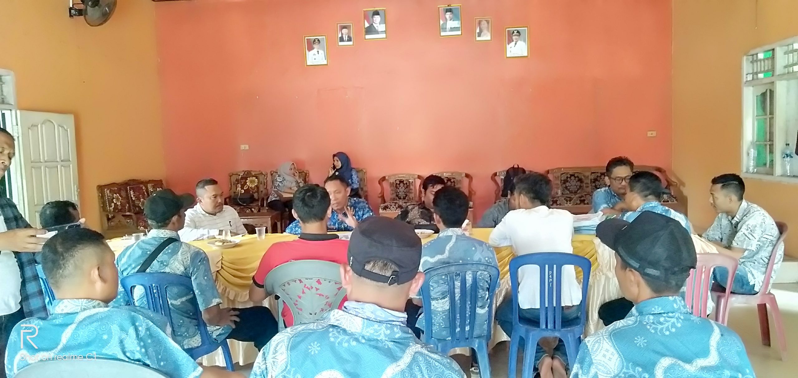 Pemerintah Kecamatan Jati Agung Monev Anggaran DD TA-2025 Di Desa Karang Rejo