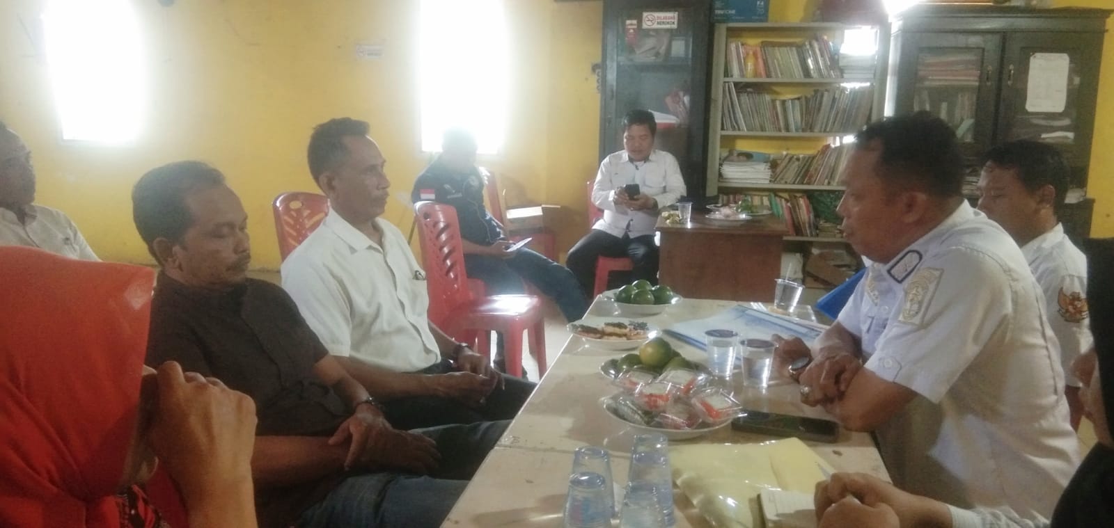Pemerintah Kecamatan Jati Agung Monev Bersama Pemerintah Desa Marga Kaya Anggaran DD TA-2025