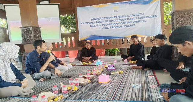 Pelatihan Konten Promosi Wisata untuk Kampung Samin Klopoduwur: FISIP UNNES Dorong Pemanfaatan Media Sosial