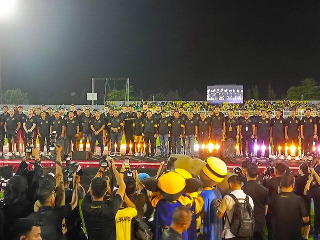 Launching Bhayangkara Presisi Lampung FC, Semangat Baru Sepak Bola Di Bumi Ruwa Jurai