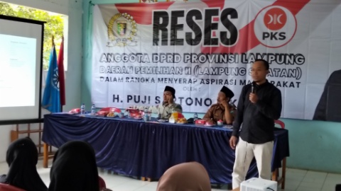 Anggota DPRD Provinsi Lampung, Puji Sartono, Dorong UMKM Go Digital Melalui Pelatihan Digital Marketing