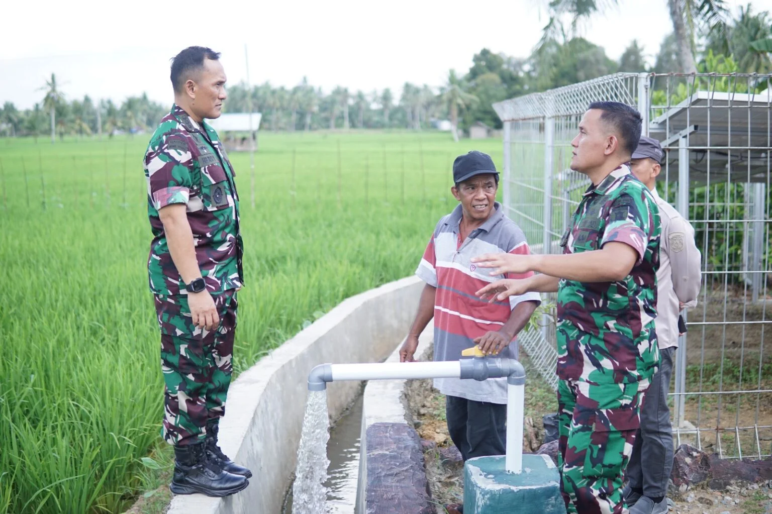 Tim Wasev Sterad Tinjau Hasil TMMD 2024, Pastikan Kegiatan Sesuai Sasaran