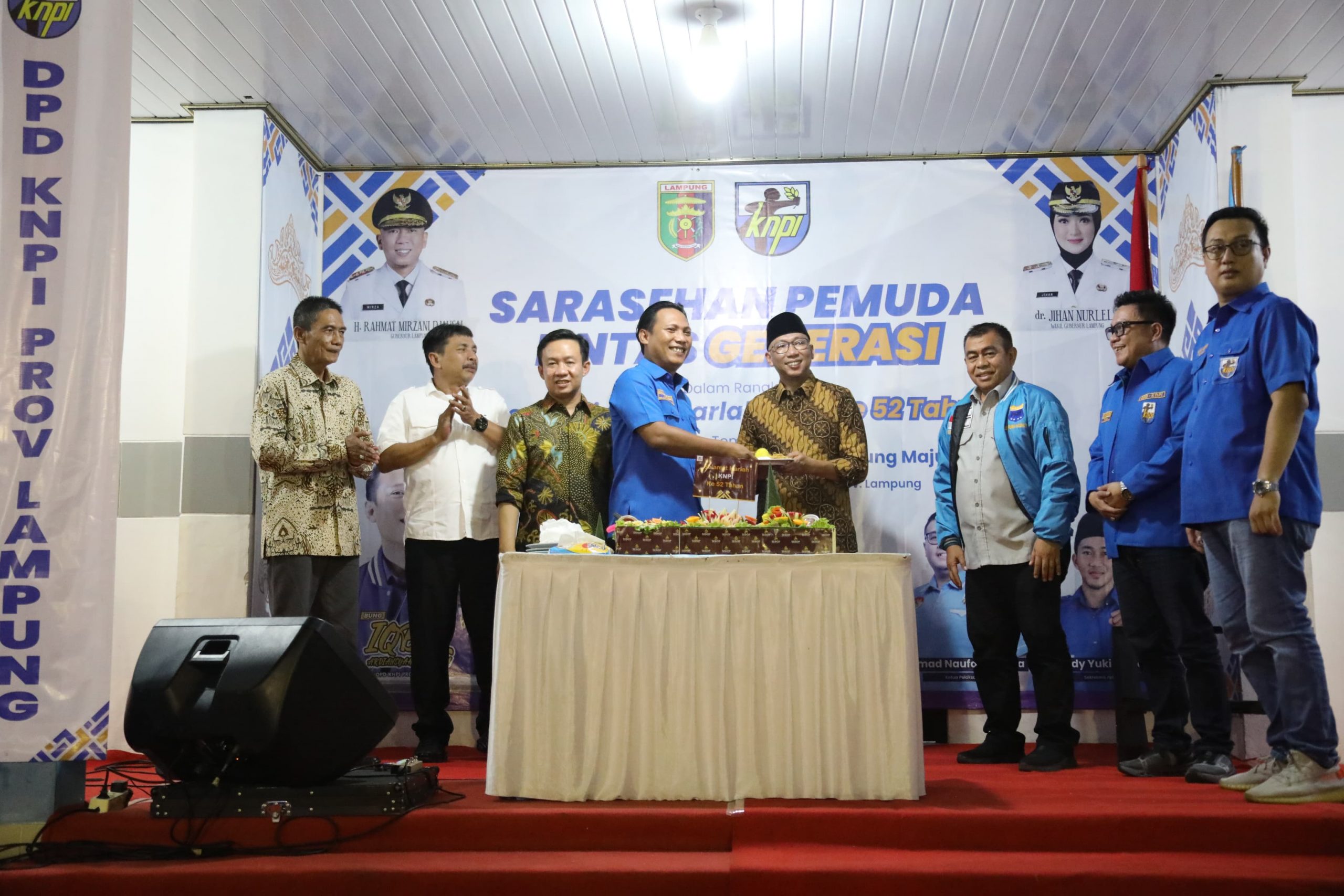 Sarasehan KNPI Gubernur Lampung Ajak Pemuda Jadi Motor Perubahan Menuju Indonesia Emas 2045