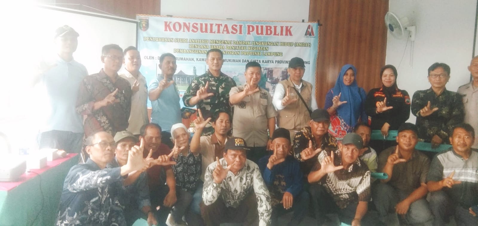 Dinas Perkim Dan Cipta Karya Provinsi Lampun, Gelar Konsultasi Publik Di Kecamatan Jati Agung