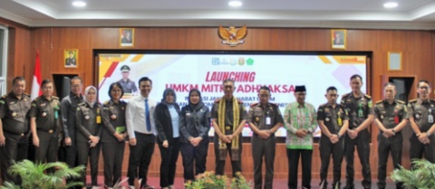 Kejari Bandar Lampung Launching UMKM Mitra Adhyaksa Bertajuk Inovasi Jaksa Sahabat UMKM Dan Pendampingan Hukum kepada UMKM