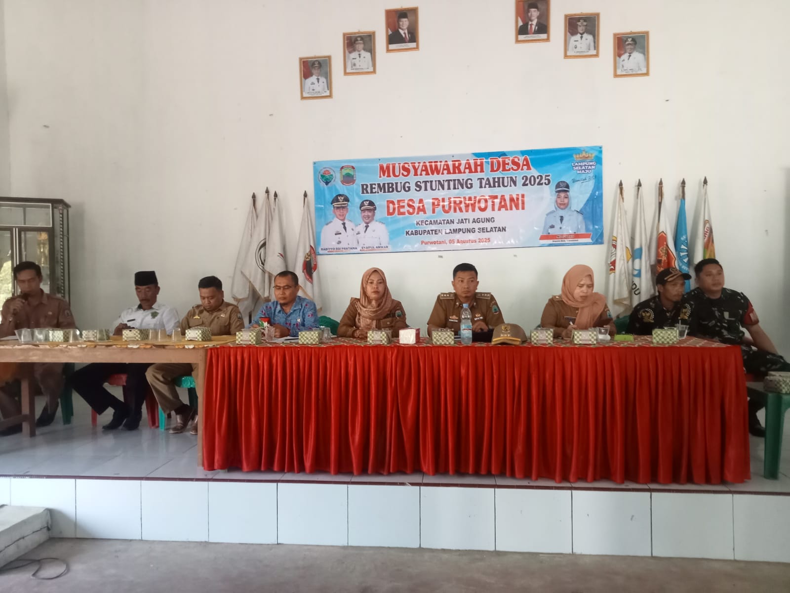 Rizwan Efendi Hadir Di Desa Purwotani, Sekaligus Buka Rembug Stunting TA-2025 Di Kecamatan Jati Agung