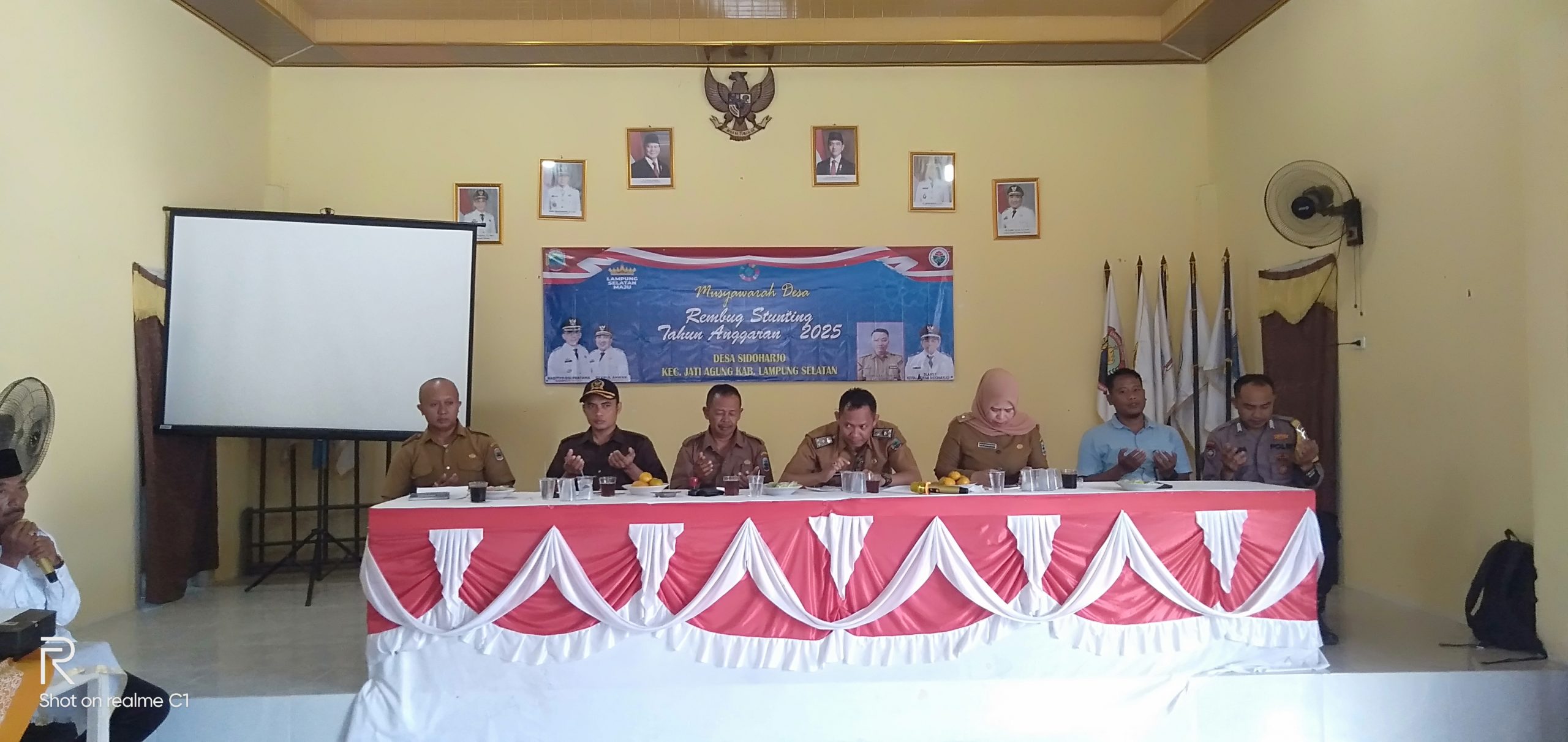 Pemerintah Desa Sidoharjo Gelar MUSdes Rembug Stunting Tahun Anggaran 2025