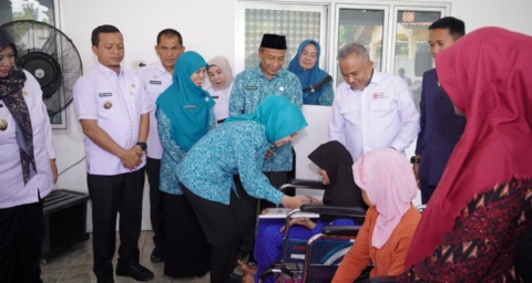 Ketua Dekranasda Provinsi Lampung Kunjungi Dekranasda Kabupaten Pringsewu