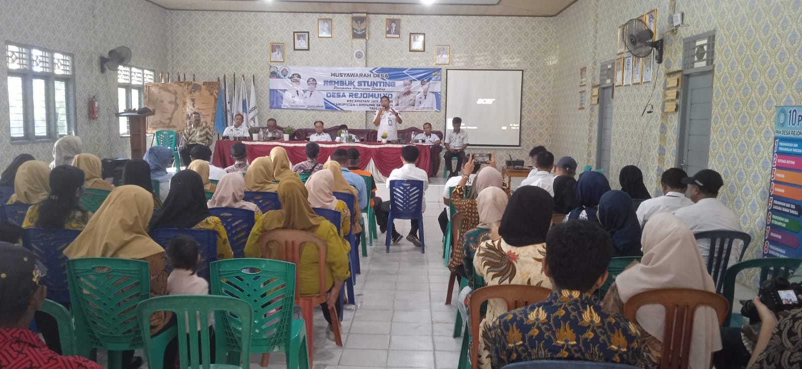 Pemerintah Desa Rejomulyo Gelar MUSdes Rembuk Stunting Tahun Anggaran 2025