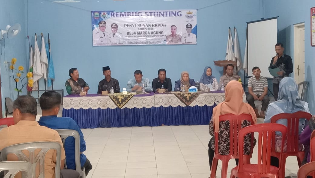 Pemerintah Desa Marga Agung Menggelar MUSdes Rembuk Stunting Tahun Anggaran 2025