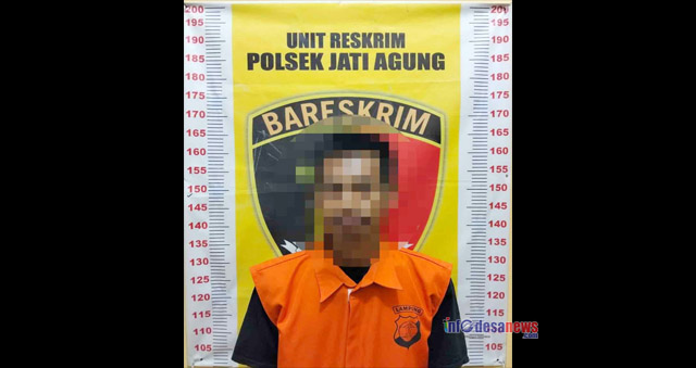 Tekab 308 Polsek Jati Agung”Tangkap” Pencuri Toko Sparepart