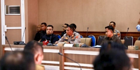 Wakil Ketua I DPRD Hadiri Rakor Pemantapan HUT ke-80 RI di Menara Siger