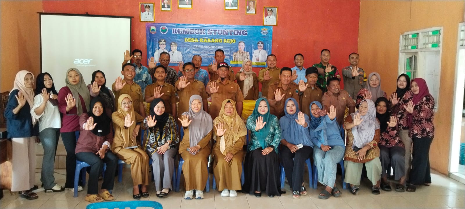 Pemerintah Desa Karang Rejo Gelar Rembug Stunting Tahun Anggaran 2025