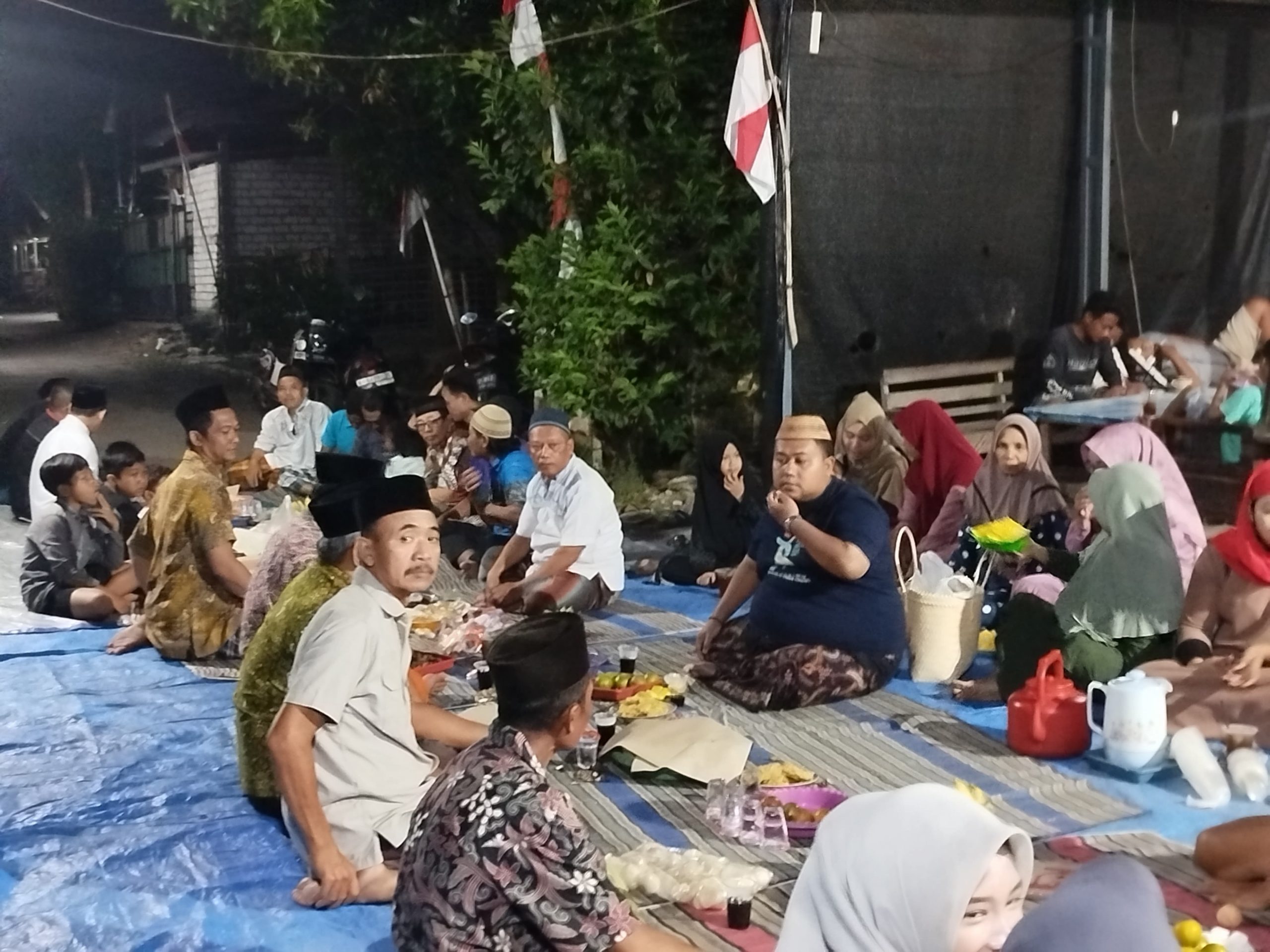 Warga RT 1 RW 3 Suwaduk Gelar Tasyakuran HUT ke-80 RI
