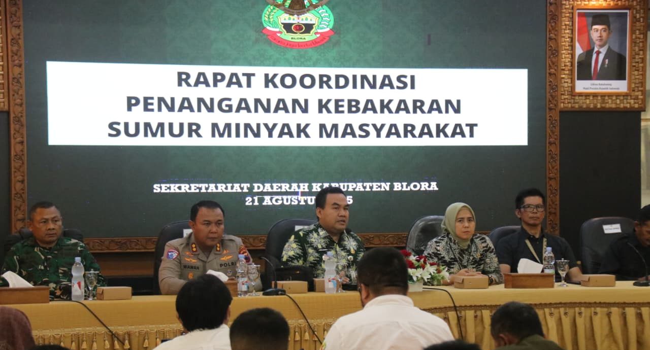 Forkopimda Blora Terbitkan Maklumat Larangan Pengeboran Minyak Baru Pasca Insiden Gandu