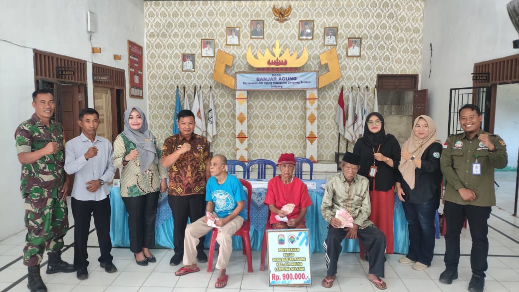 Pemerintah Desa Banjar Agung Salurkan BLT-DD Tahap III Tahun 2025