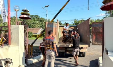 Arena Sabung Ayam di Lampung Selatan di Gulung Polisi