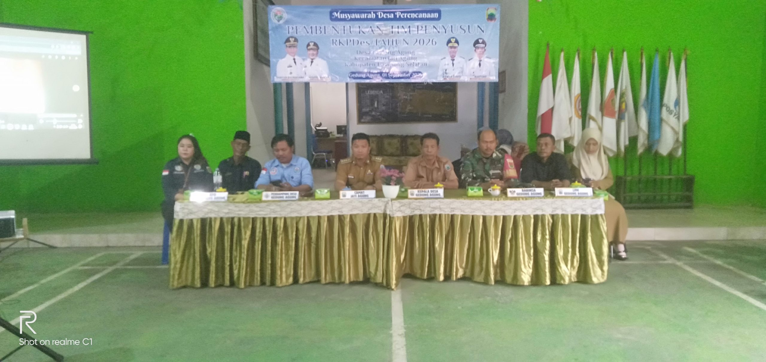 Musdes RKPDes Di Desa Gedung Agung Prioritas Pada Peningkatan Pelayanan Posyandu Serta Seragam Linmas