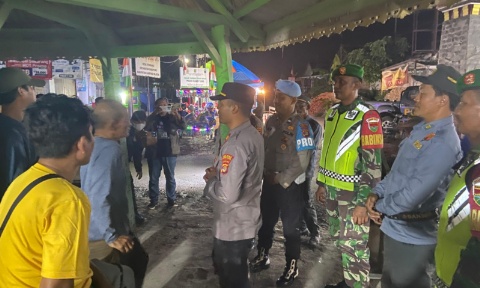 Jaga Kamtibmas, Polsek Candipuro Gelar Patroli Sekala Besar