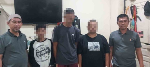 Tiga Pengedar Sabu di Amankan Polisi Wilayah Palas