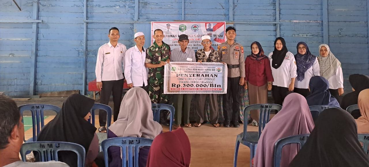 Pastikan Tepat Sasaran, Babinsa Lakukan Pendampingan Pada Warga Penerima BLT DD