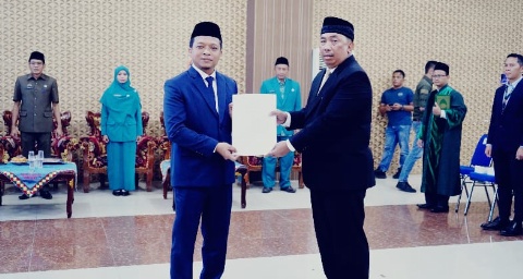 M.Andi Purwanto di Lantik Jadi Sekretaris Daerah