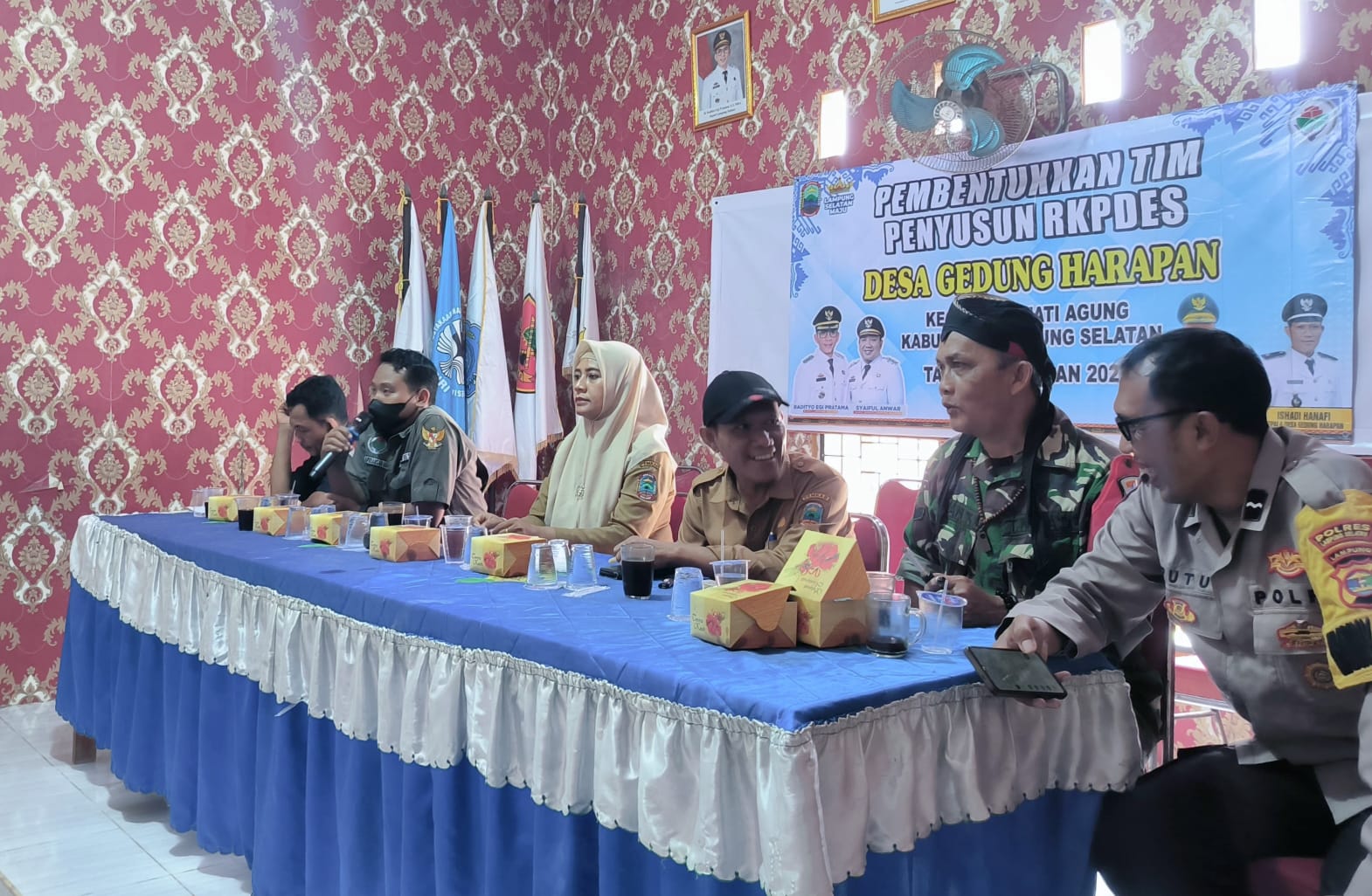 Pemerintah Desa Gedung Harapan Gelar Musdes RKPDes Tahun 2026 Prioritaskan Pembangunan Infrastruktur