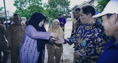Wabup Pringsewu Hadiri Launching Program Pelatihan Agroforestri Secara Daring