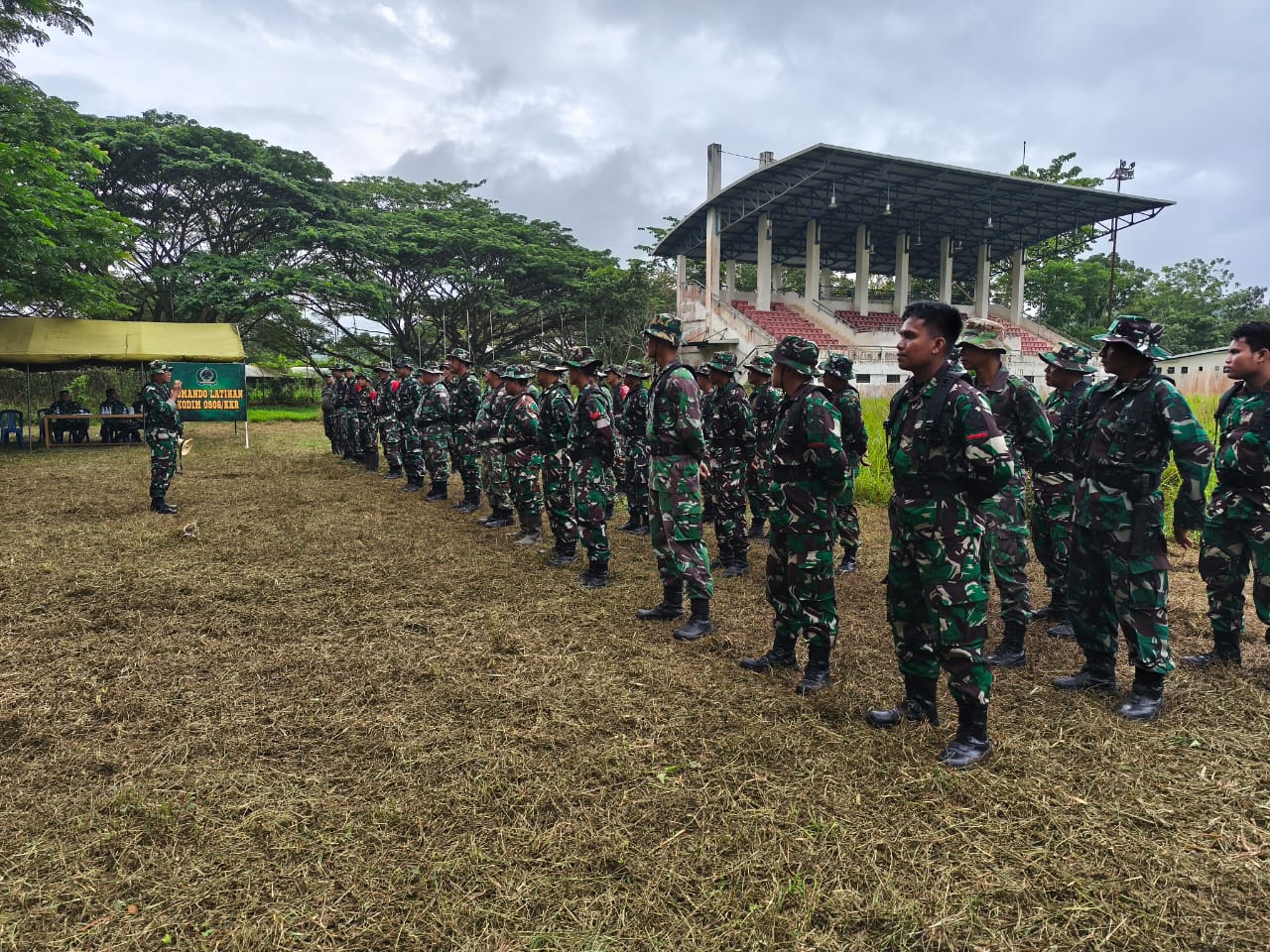 Jaga Keterampilan Prajurit, Kodim 0906/Kkr Gelar Latihan Menembak